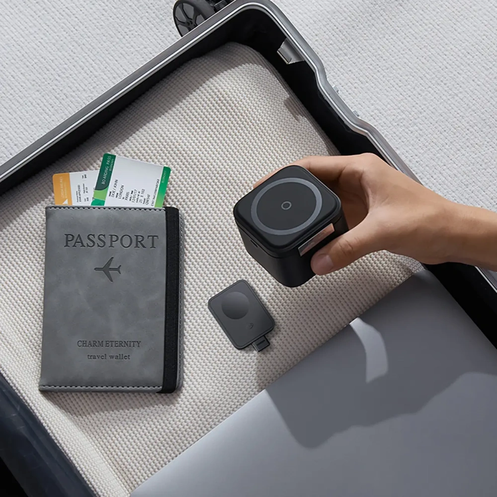 Ładowarka indukcyjna Baseus MagPro 3w1 25W MagSafe do telefonu / smartwatcha / słuchawek czarna