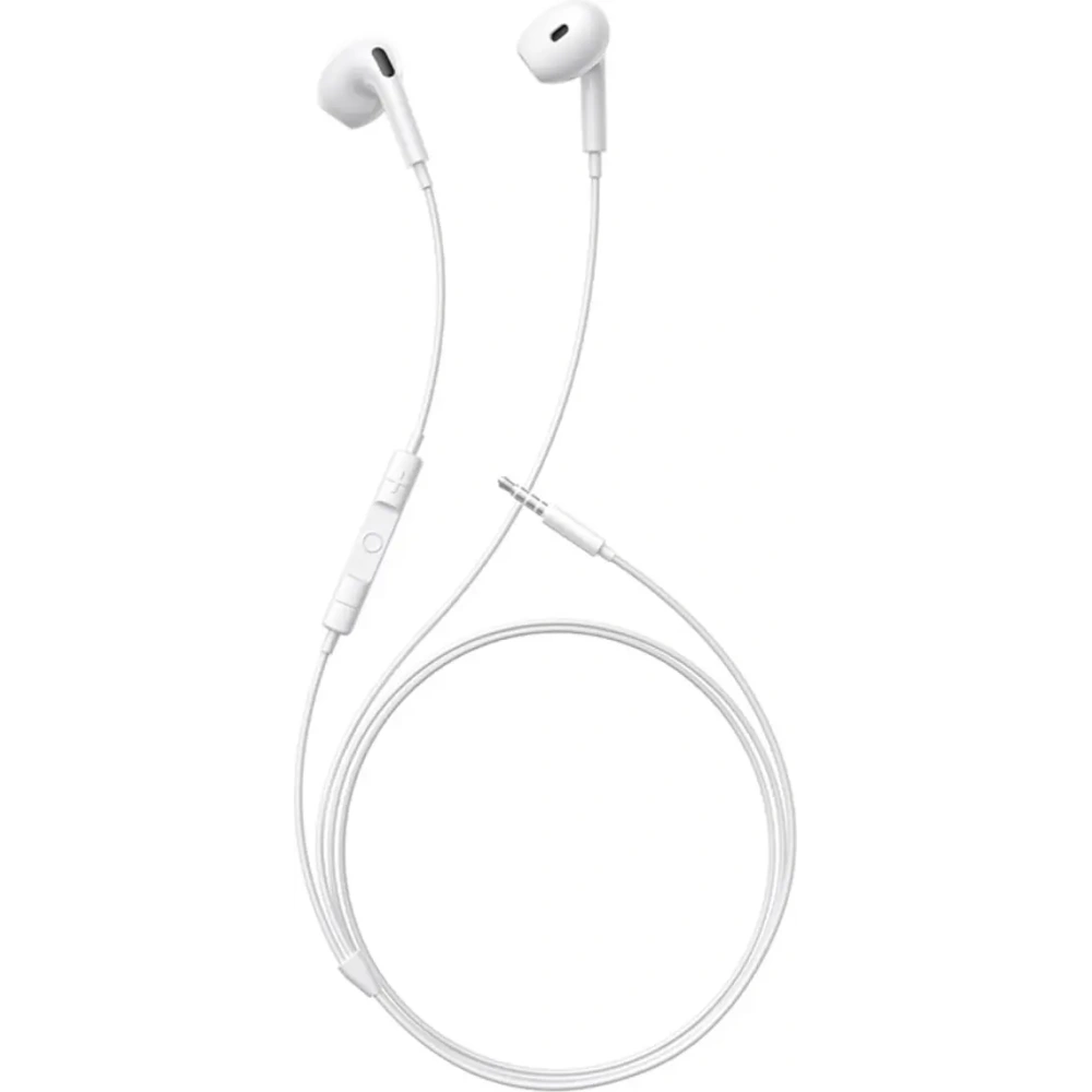 Słuchawki douszne Baseus Encok HZ19 mini jack 3.5mm białe