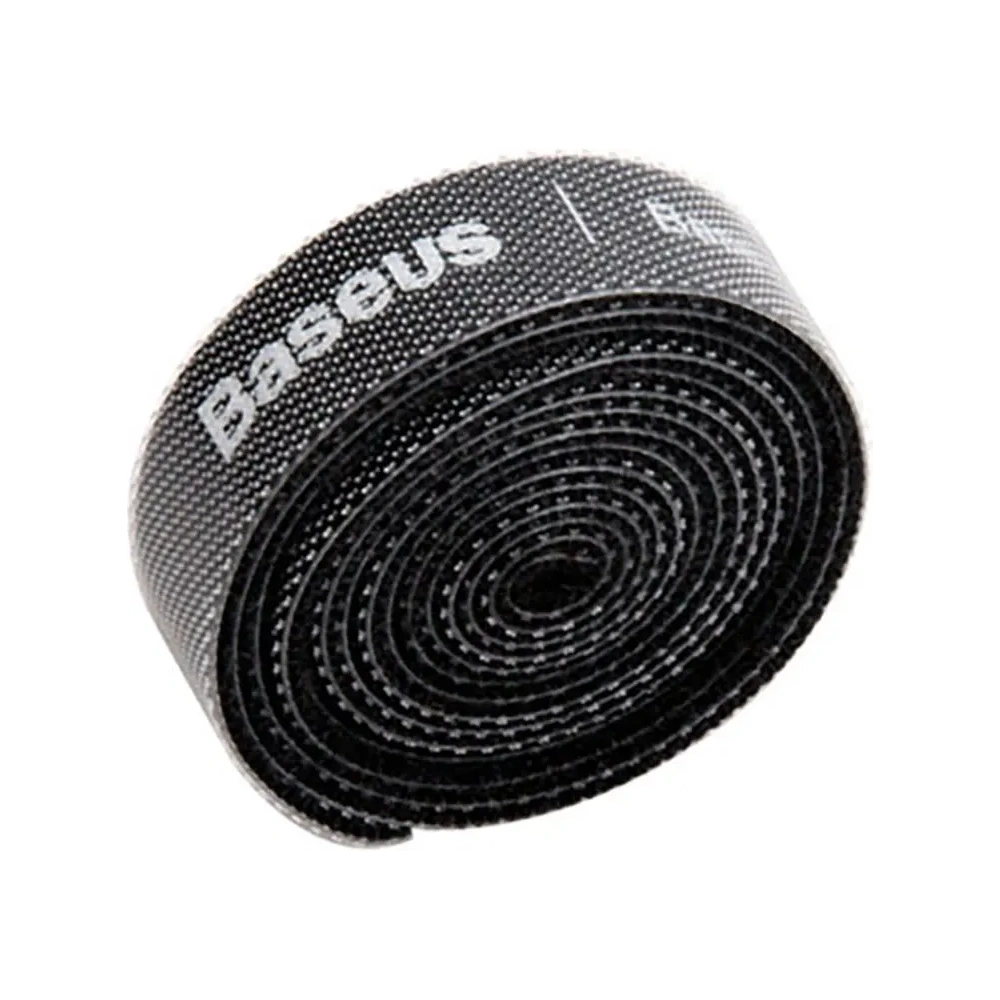 Taśma rzepowa Baseus Circle Velcro organizer 50cm czarna