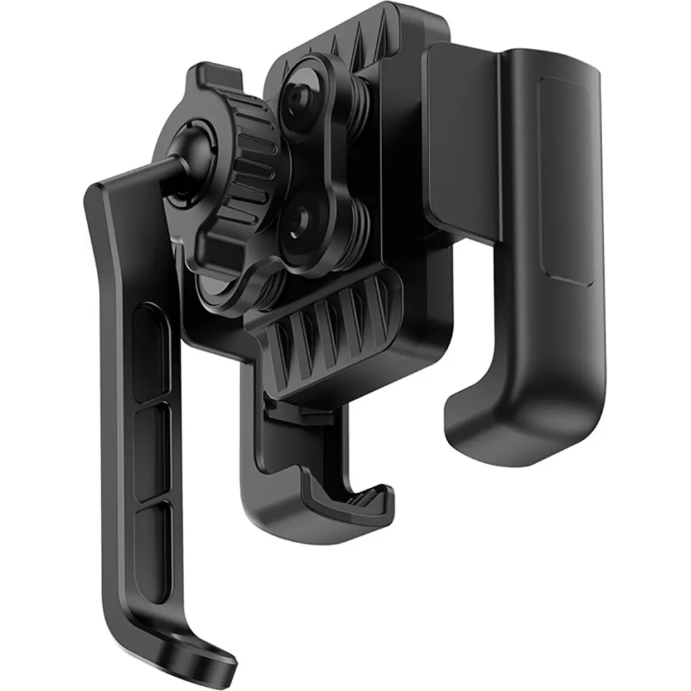 Uchwyt motocyklowy na telefon Baseus GoTrip do lusterka z amortyzacją czarny