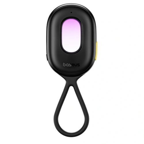Wykrywacz ukrytych kamer Baseus Heyo Series II z alarmem i mini latarką + kabel Baseus Simple USB-A / USB-C czarny