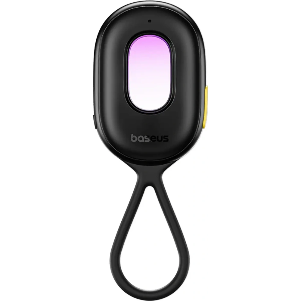 Wykrywacz ukrytych kamer Baseus Heyo Series II z alarmem i mini latarką + kabel Baseus Simple USB-A / USB-C czarny