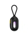 Wykrywacz ukrytych kamer Baseus Heyo Series II z alarmem i mini latarką + kabel Baseus Simple USB-A / USB-C czarny
