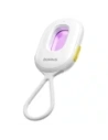 Wykrywacz ukrytych kamer Baseus Heyo Series II z alarmem i mini latarką + kabel Baseus Simple USB-A / USB-C biały