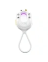 Wykrywacz ukrytych kamer Baseus Heyo Series II z alarmem i mini latarką + kabel Baseus Simple USB-A / USB-C biały