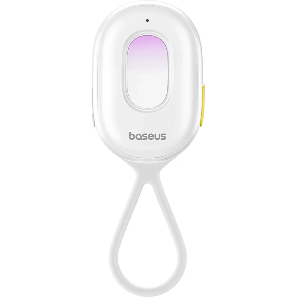 Wykrywacz ukrytych kamer Baseus Heyo Series II z alarmem i mini latarką + kabel Baseus Simple USB-A / USB-C biały