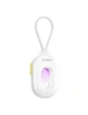 Wykrywacz ukrytych kamer Baseus Heyo Series II z alarmem i mini latarką + kabel Baseus Simple USB-A / USB-C biały