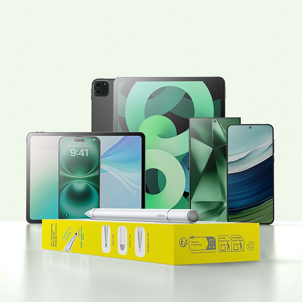 Rysik pasywny Baseus Smooth Writing III 3w1 wersja magnetyczna biały