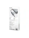 HUB Baseus UltraJoy USB-A / 3xUSB-A 3.0, RJ45 szary