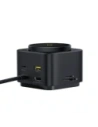 HUB Baseus MagPro Series II USB-C / ładowarka kompatybilna z MagSafe 15W, HDMI, USB-A, USB-C, SD/TF czarny
