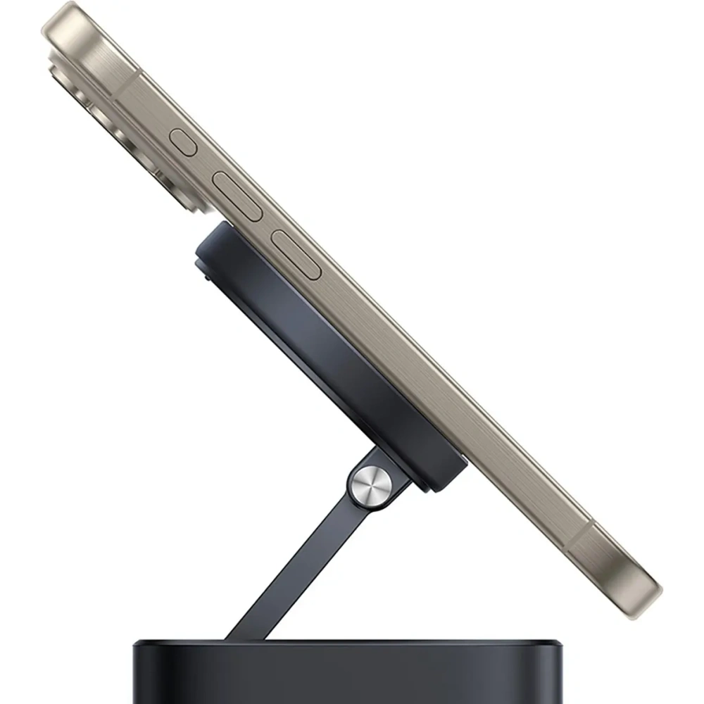 HUB Baseus MagPro Series II USB-C / ładowarka kompatybilna z MagSafe 15W, HDMI, USB-A, USB-C, SD/TF czarny