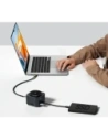 HUB Baseus MagPro Series II USB-C / ładowarka kompatybilna z MagSafe 15W, HDMI, USB-A, USB-C, SD/TF czarny