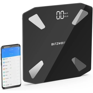 BlitzWolf BW-SC3 smart scale WiFi with 13 body measurement functions (black)