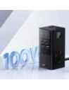 Stacja ładująca Baseus PowerCombo Tower 100W 2xAC, 2xUSB-A + 2x USB-C 1.5m czarna