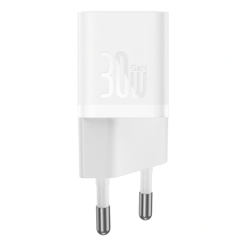 Ładowarka sieciowa Baseus GaN5 USB-C 30W biała