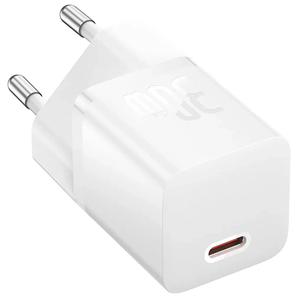 Ładowarka sieciowa Baseus GaN5 USB-C 30W biała