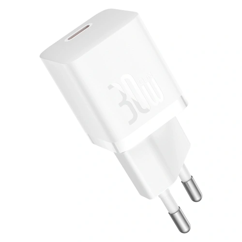 Ładowarka sieciowa Baseus GaN5 USB-C 30W biała
