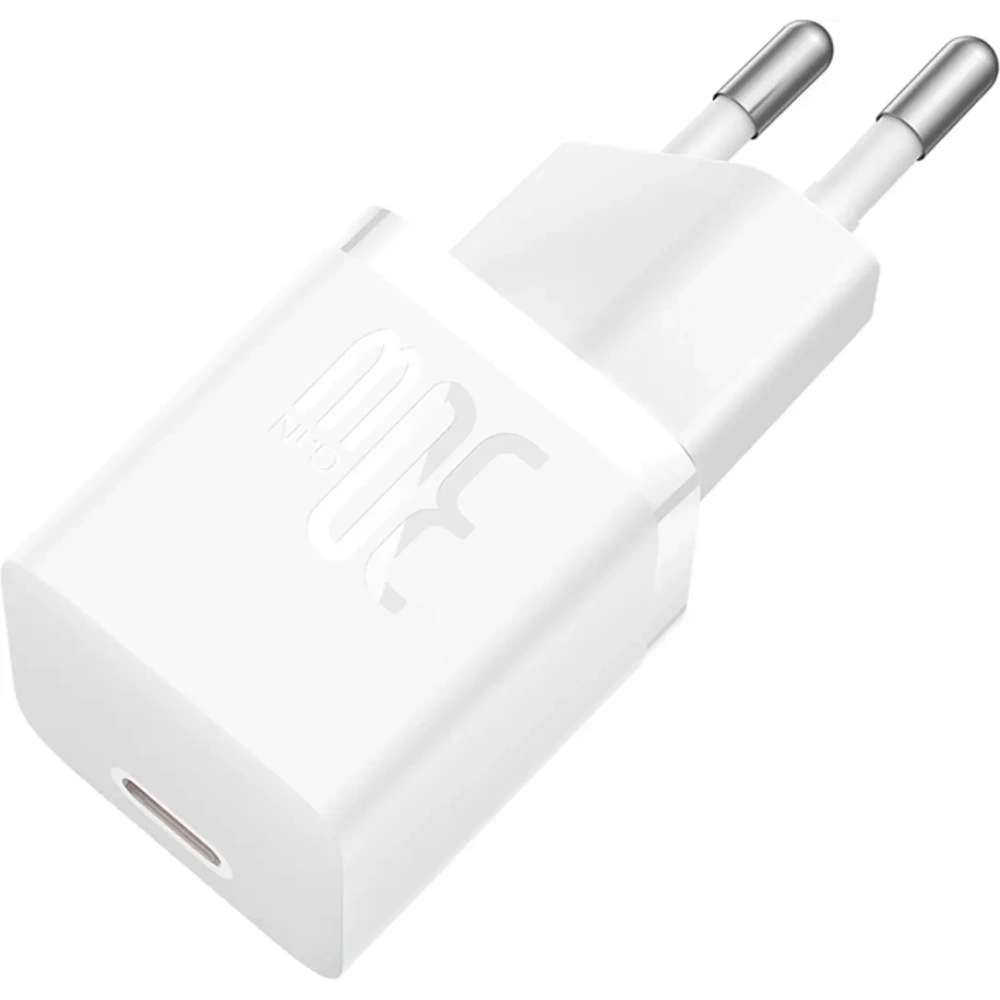 Ładowarka sieciowa Baseus GaN5 USB-C 30W biała
