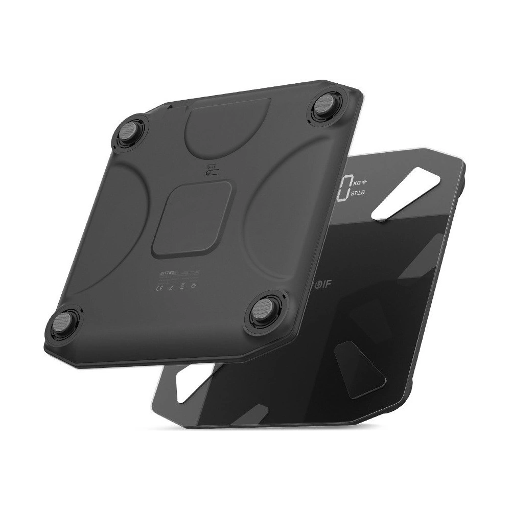 Inteligentna waga WiFi BlitzWolf BW-SC3 z 13 funkcjami pomiaru ciała (czarna)