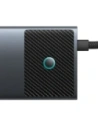 HUB Baseus Metal Gleam II USB-C / HDMI 4K@120Hz, HDMI 4K@60Hz, USB-A 3.2 10Gbps, USB-C 3.2 10Gbps, 2xUSB-A 2.0 480Mbps, USB-C PD 100W, RJ45 1000Mbps, SD/TF szary