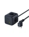 Kostka / listwa zasilająca Baseus EnerFill FA11 AC / USB-A 18W, USB-C 67W, 3xAC 1.5m czarna