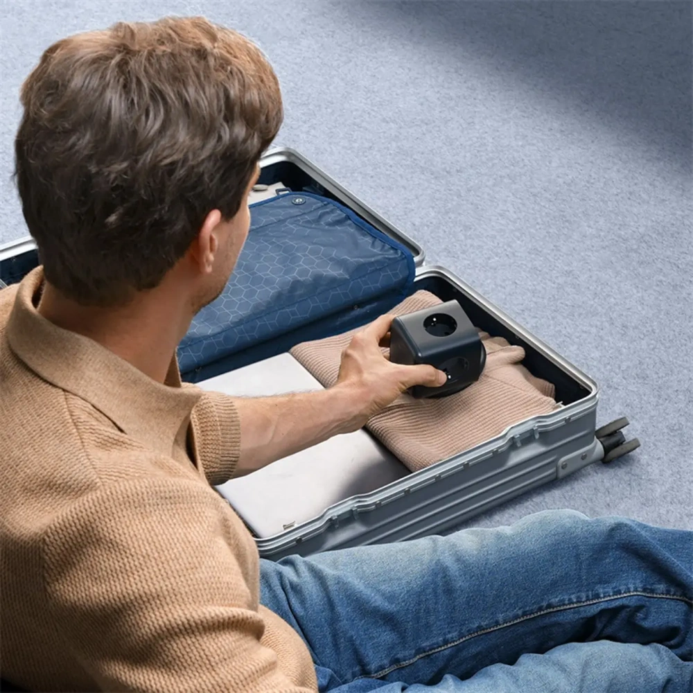 Kostka / listwa zasilająca Baseus EnerFill FA11 AC / USB-A 18W, USB-C 67W, 3xAC 1.5m czarna