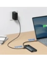 HUB Baseus Metal Gleam II USB-C / HDMI 4K@120Hz, HDMI 4K@60Hz, USB-A 3.2 10Gbps, USB-C 3.2 10Gbps, 2xUSB-A 2.0 480Mbps, USB-C PD 100W, RJ45 1000Mbps, SD/TF szary