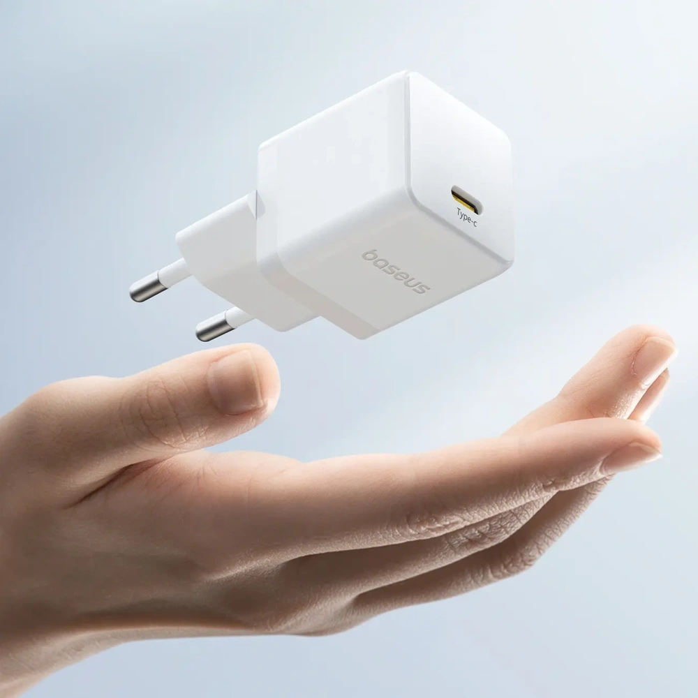 Ładowarka sieciowa Baseus Palm 20W USB-C biała