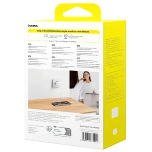 Ładowarka sieciowa Baseus Palm 20W USB-C biała