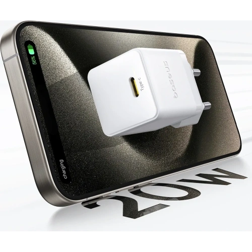 Ładowarka sieciowa Baseus Palm 20W USB-C biała