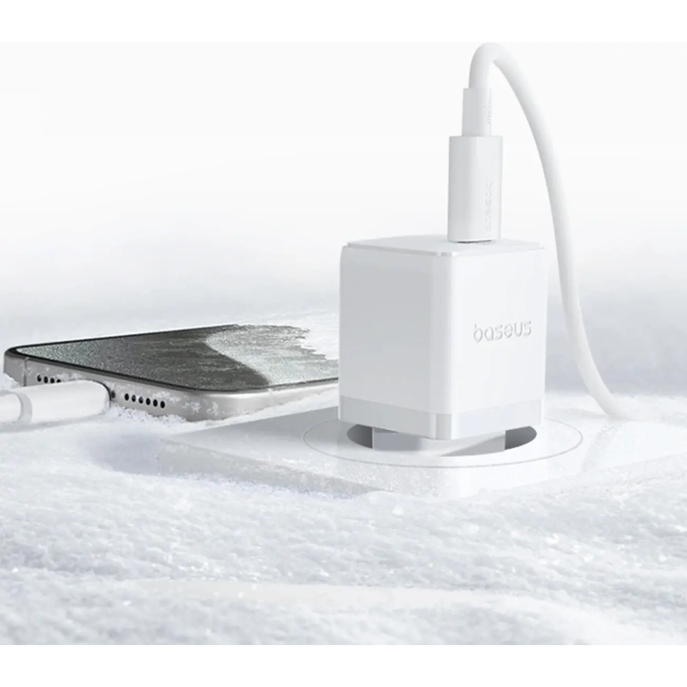 Ładowarka sieciowa Baseus Palm 20W USB-C biała