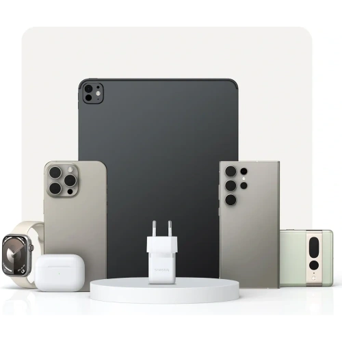 Ładowarka sieciowa Baseus Palm 20W USB-C biała