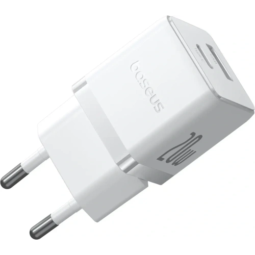 Ładowarka sieciowa Baseus Palm 20W USB-A, USB-C biała