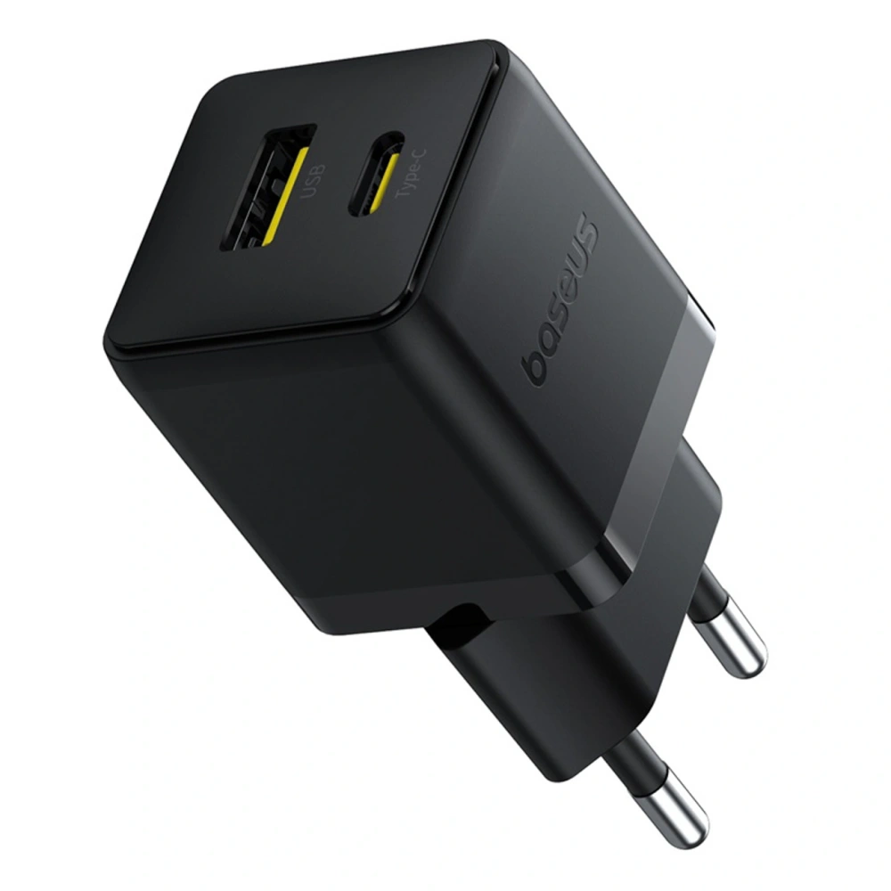 Ładowarka sieciowa Baseus Palm 30W USB-A, USB-C czarna