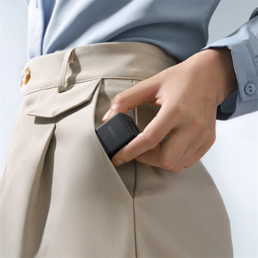 Ładowarka sieciowa Baseus Palm 30W USB-A, USB-C czarna