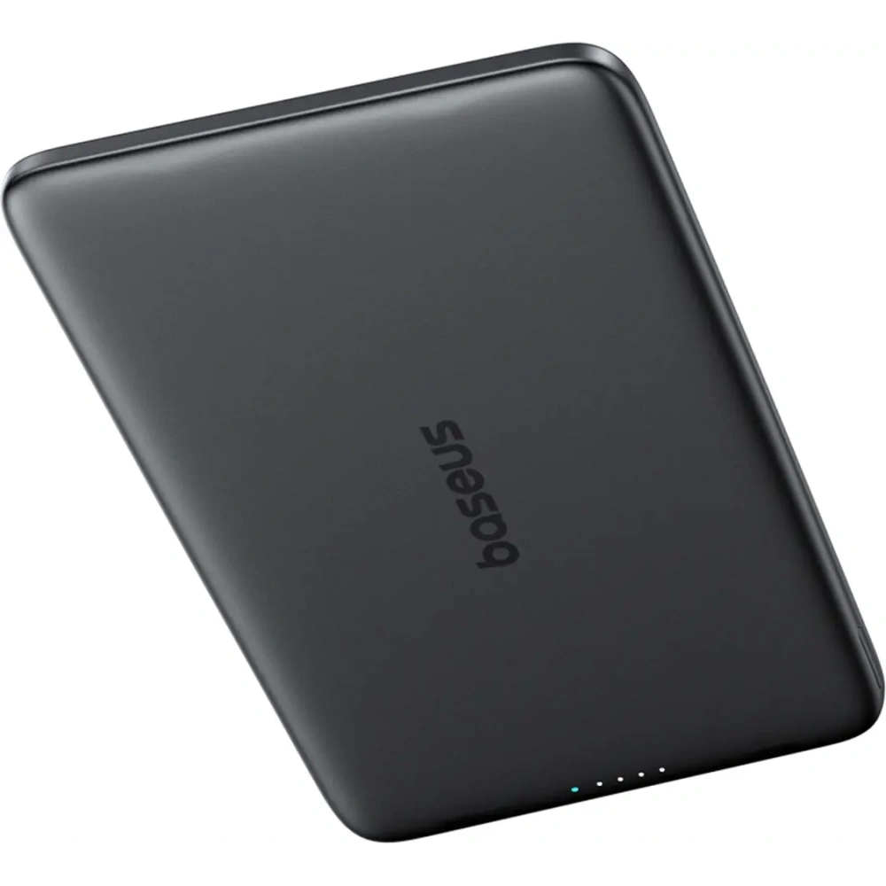 Powerbank Baseus PicoGo AM41 5000mAh 20W MagSafe z kablem Baseus Simple USB-C / USB-C 60W 30cm szary