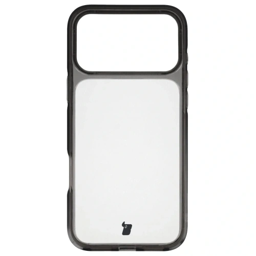 Etui Bizon Case Halo do Apple iPhone 17 Pro Max przydymione-czarne