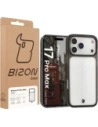 Etui Bizon Case Halo do Apple iPhone 17 Pro Max przydymione-czarne