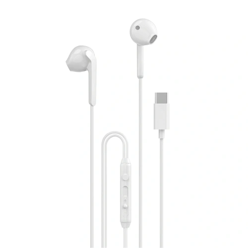Słuchawki douszne Dudao X3C USB-C 1.2m białe