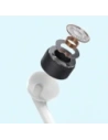 Słuchawki douszne Dudao X3C USB-C 1.2m białe