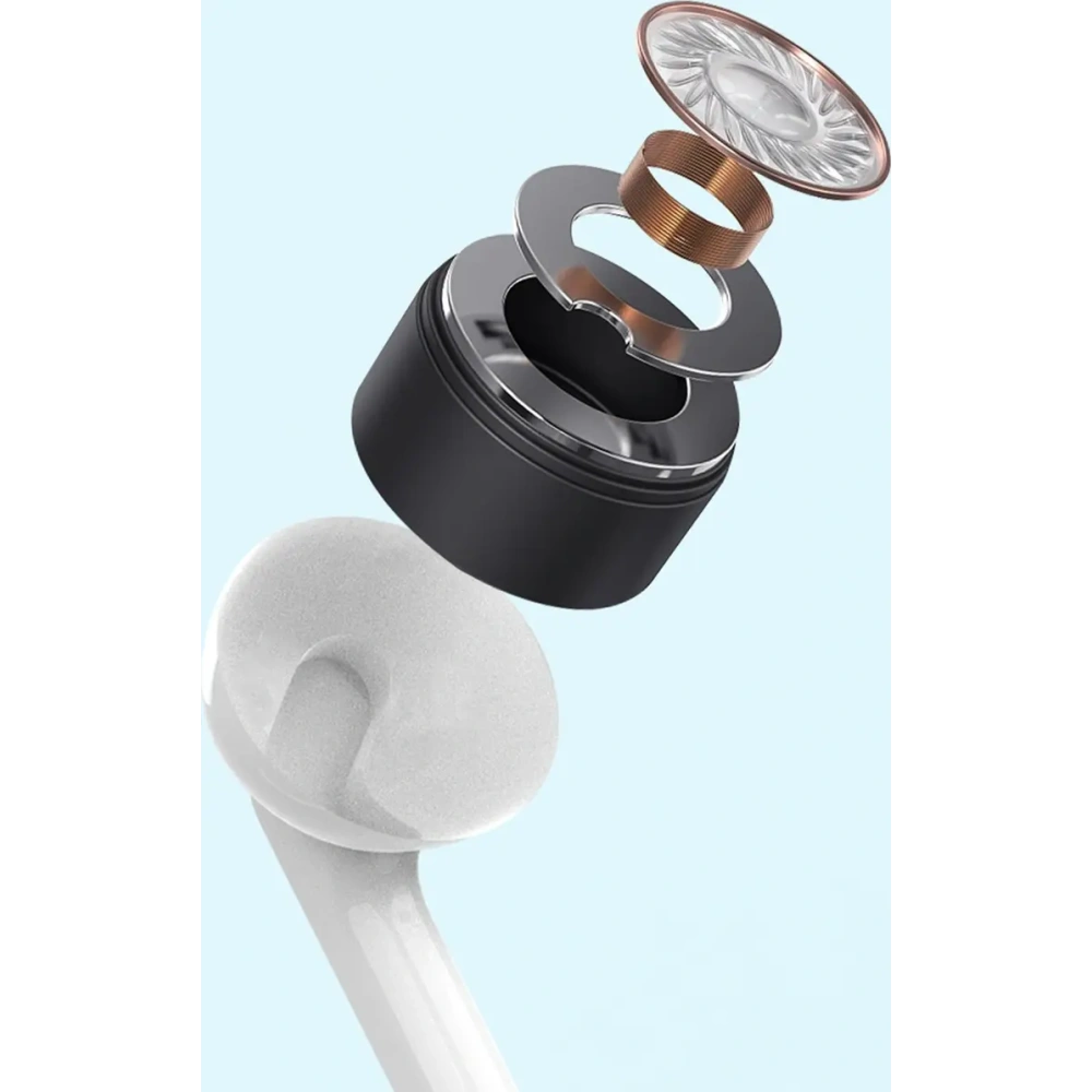 Słuchawki douszne Dudao X3C USB-C 1.2m białe