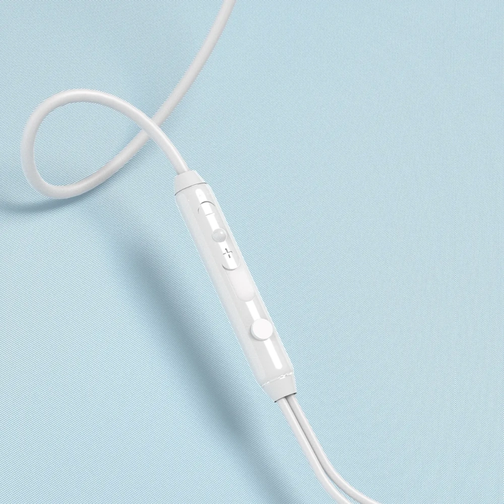 Słuchawki douszne Dudao X3C USB-C 1.2m białe