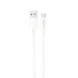 Kabel Dudao L4ST USB-A / USB-C 5A 1m biały