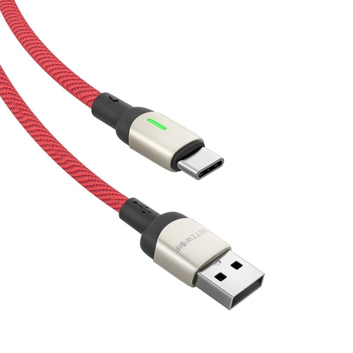Kup USB-C kábel BlitzWolf BW-TC21 3A 1m (piros) - BLZ269RED - {ean13} - Sklep Home Screen