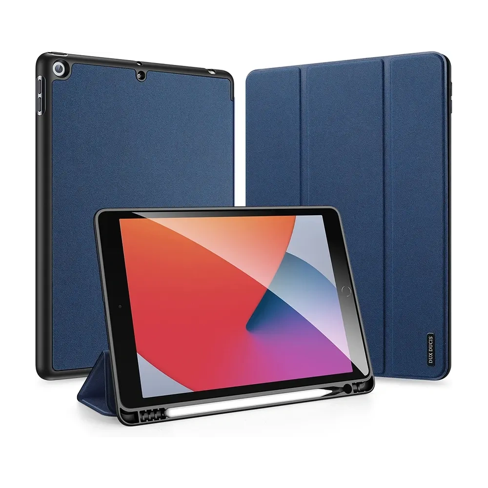 Etui Dux Ducis Domo z klapką i smart sleep do Apple iPad 10.2" 2019/2020/2021 niebieskie