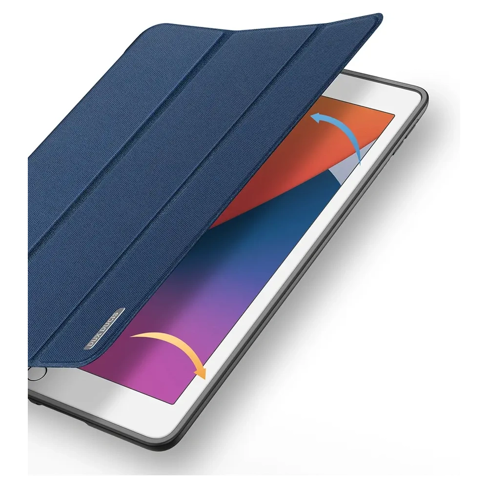 Etui Dux Ducis Domo z klapką i smart sleep do Apple iPad 10.2" 2019/2020/2021 niebieskie
