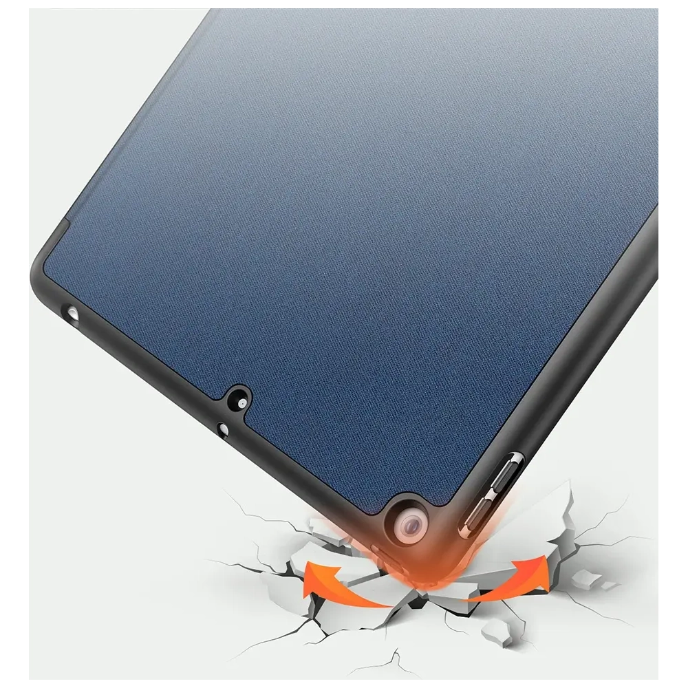 Etui Dux Ducis Domo z klapką i smart sleep do Apple iPad 10.2" 2019/2020/2021 niebieskie
