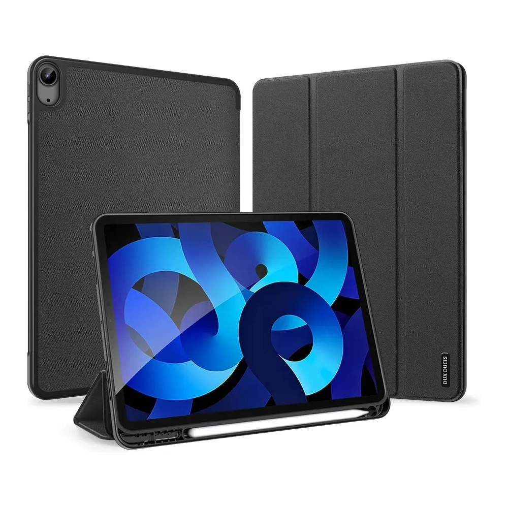 Etui Dux Ducis Domo z klapką i smart sleep do Apple iPad Air 11" 2024/2025 / iPad Air 10.9" 2022/2020 czarne