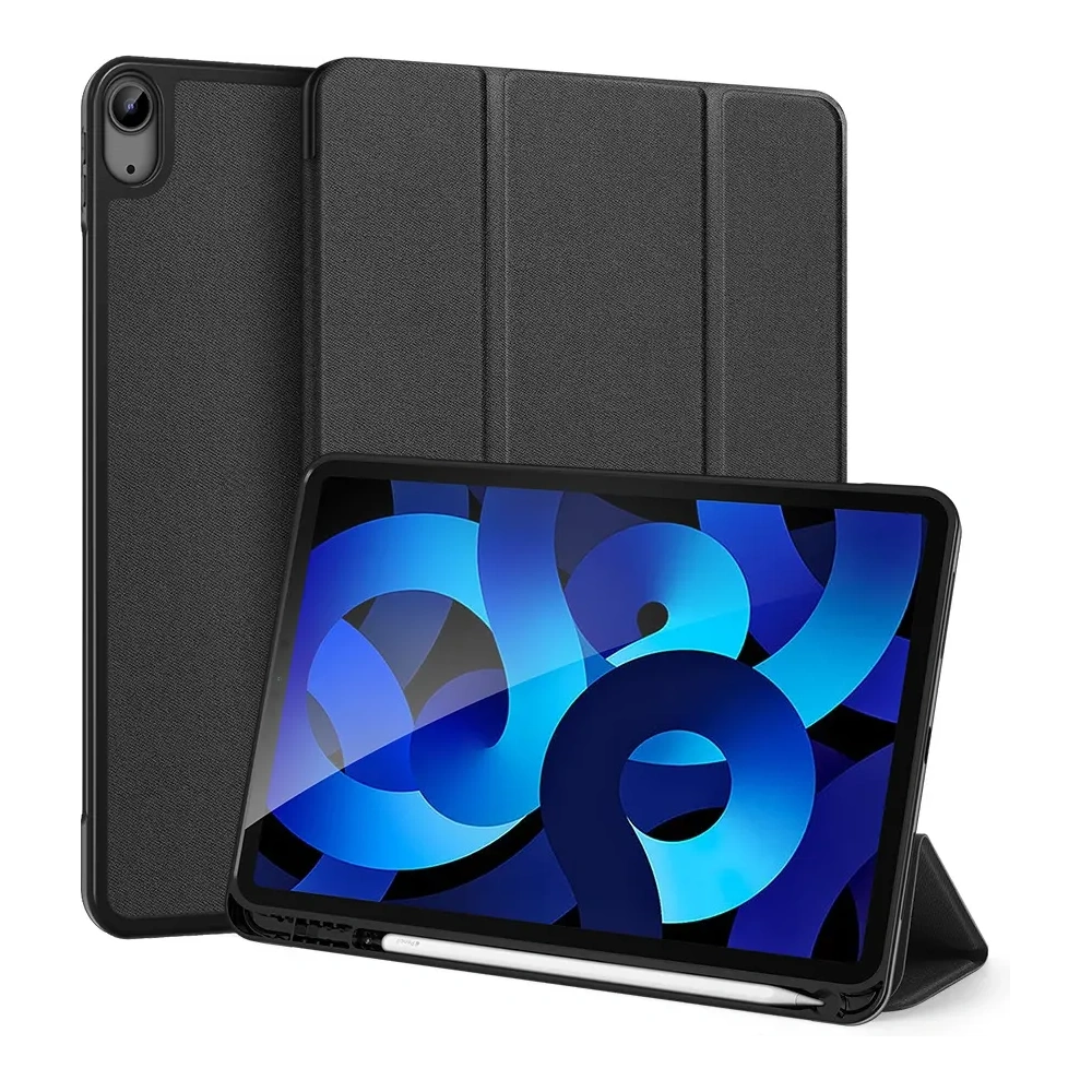Etui Dux Ducis Domo z klapką i smart sleep do Apple iPad Air 11" 2024/2025 / iPad Air 10.9" 2022/2020 czarne