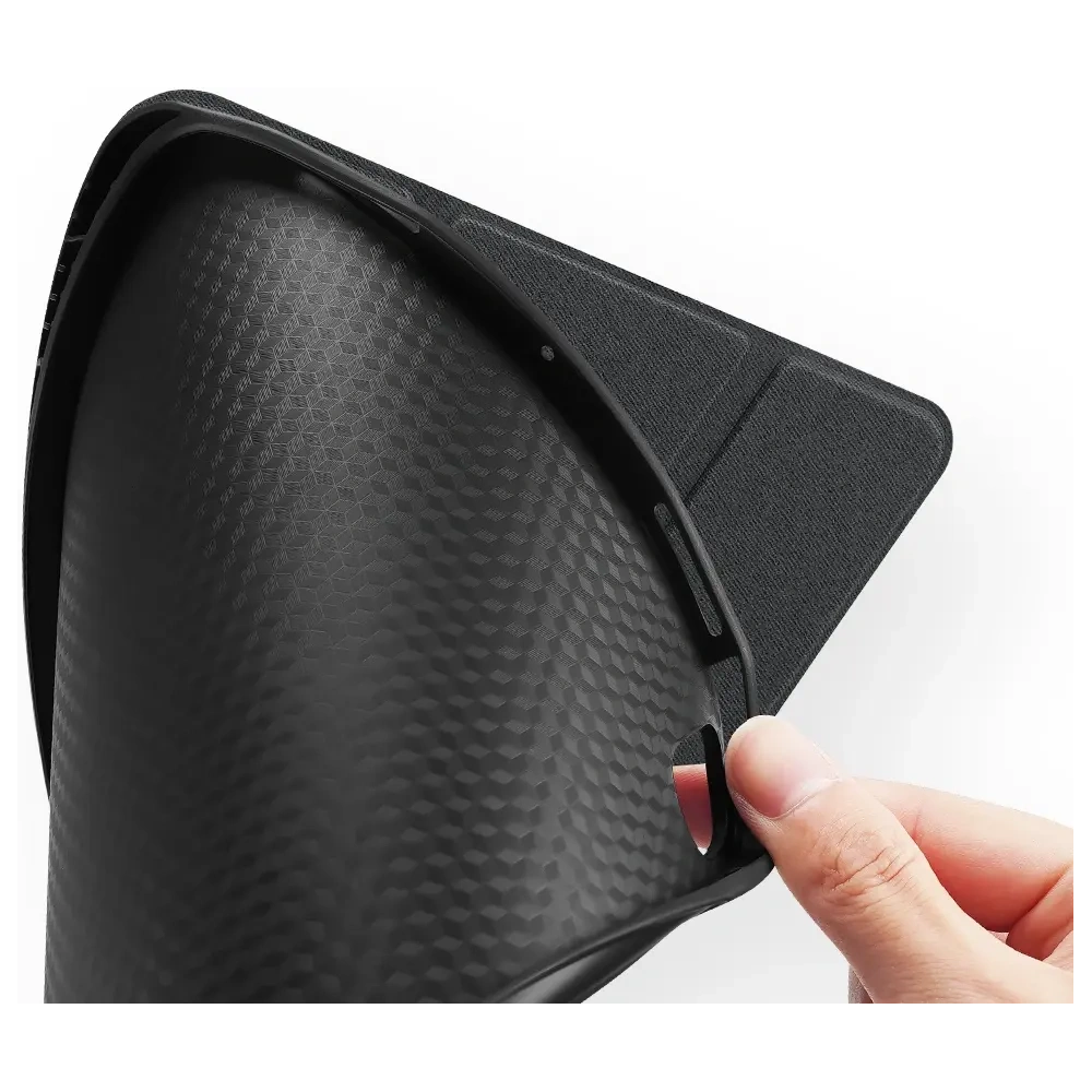 Etui Dux Ducis Domo z klapką i smart sleep do Apple iPad Air 11" 2024/2025 / iPad Air 10.9" 2022/2020 czarne